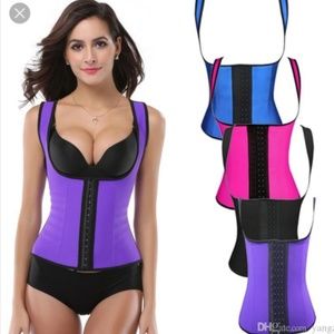 GREAT QUALITY LATEX VEST CORSET WAIST TRAINER